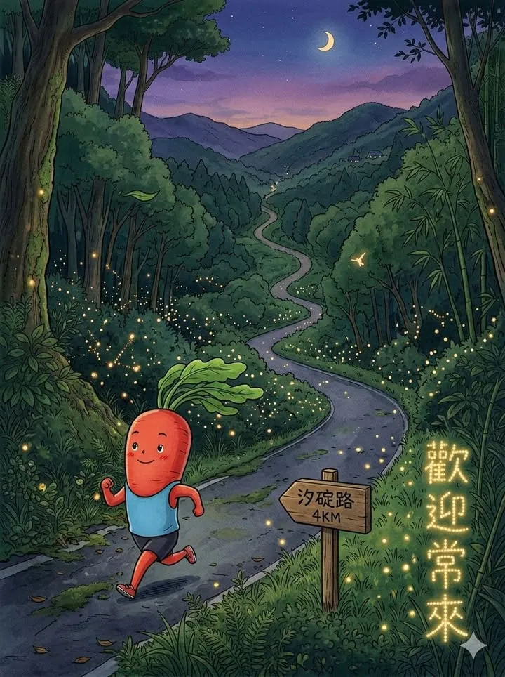 平常習慣河濱的節奏。